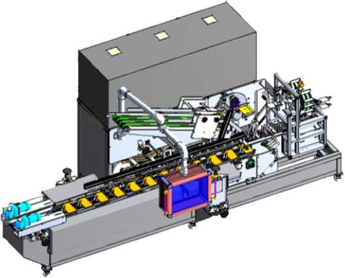 Hoge snelheids Kartonnerende Machine 100-120 Dozen Min